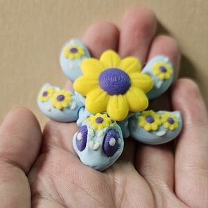 3D printed sunflower turtle